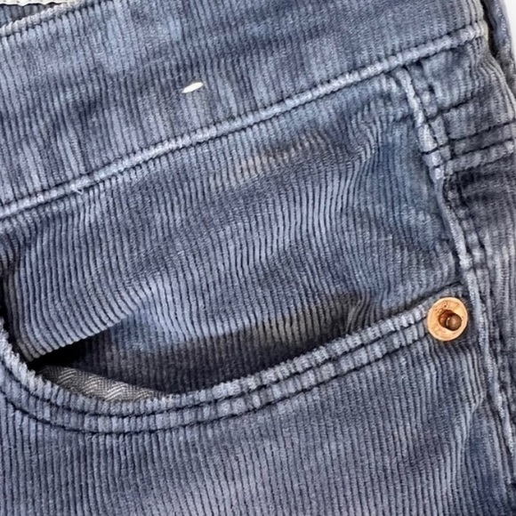 ABERCROMBIE & FITCH CORDUROY JEAN. MID RISE SUPER SKINNY, SIZE 27, RAW HEM. GUC - Picture 12 of 13